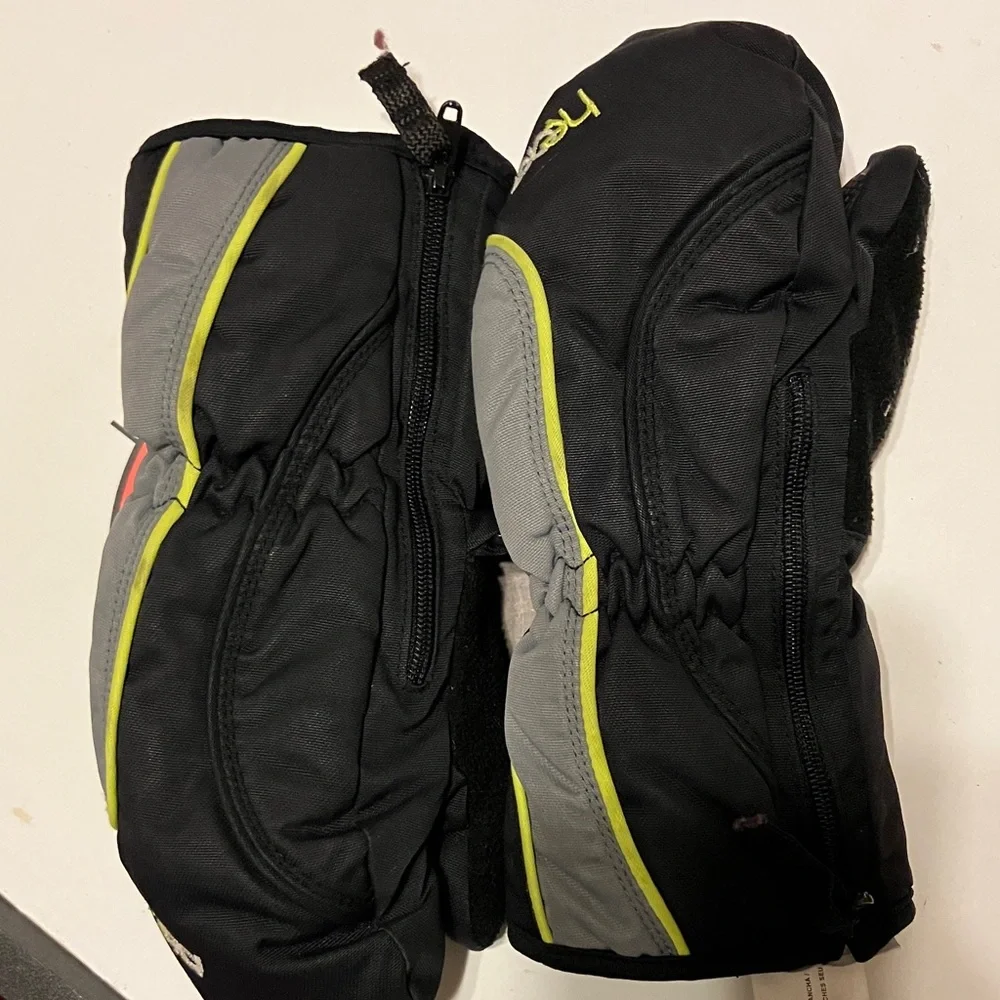 HEAD JR ZIP UP SKI MITTENS SMALL